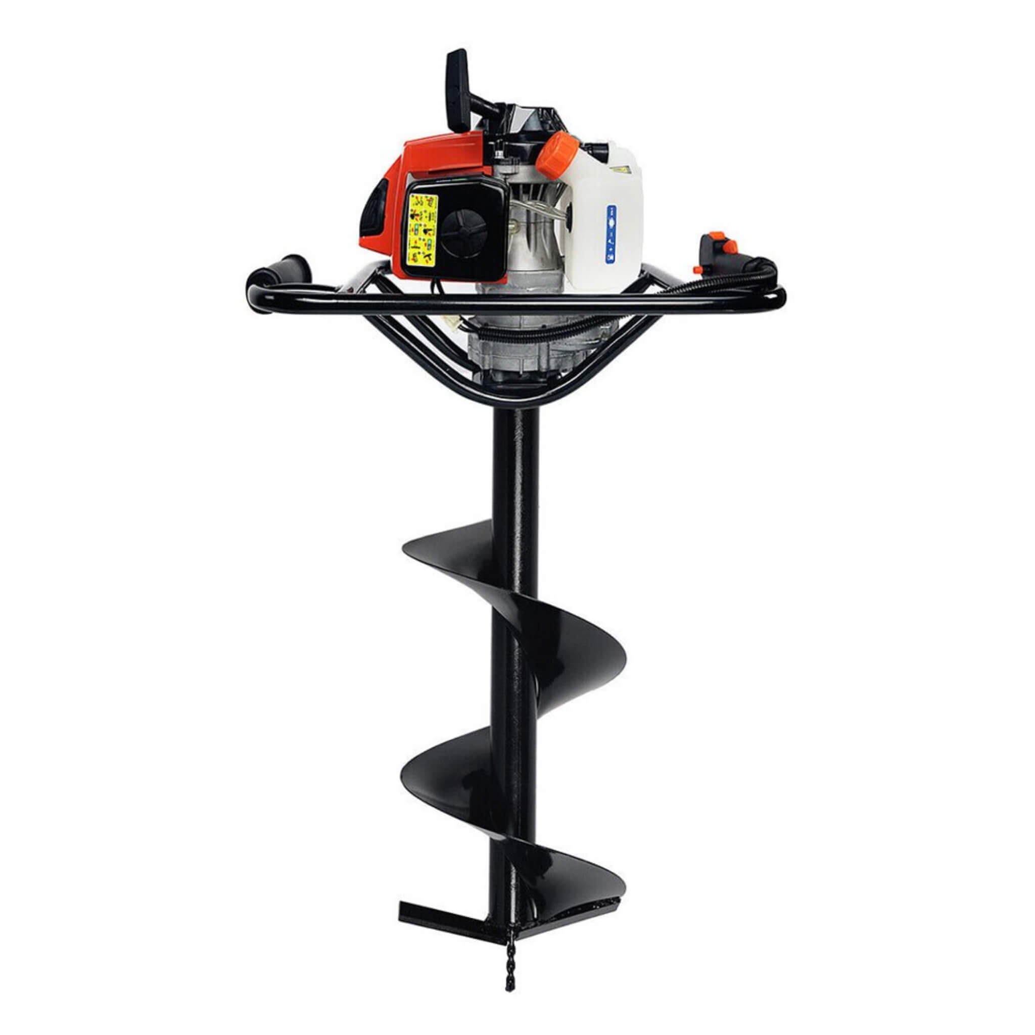 12-Inch 63CC Gasoline Powered Post Hole Digger Earth Auger Machine (SAK14852) – SAKSBY WHOLESALE