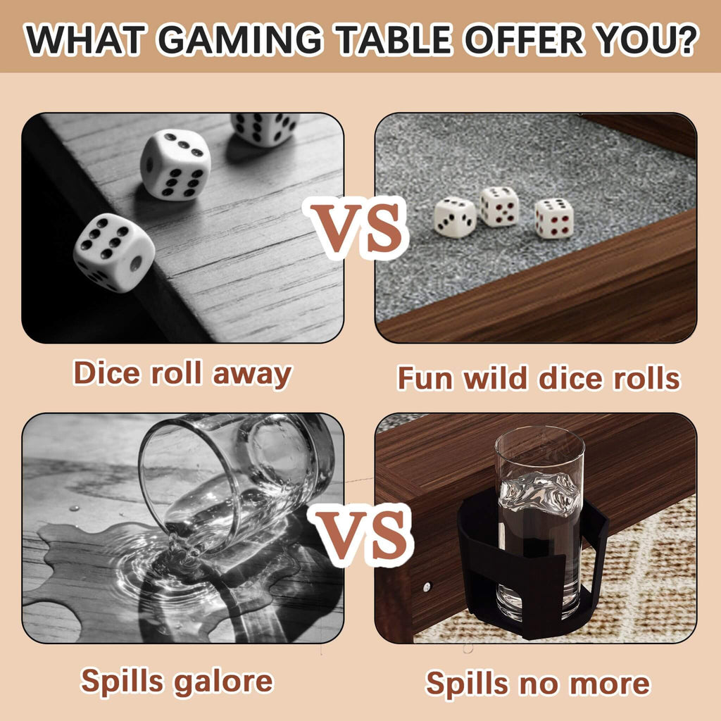 [63X40-Inch] Premium 2-In-1 Multifunctional Board Game Table For 4–6 Players (SAK84513) – SAKSBY WHOLESALE, view 9