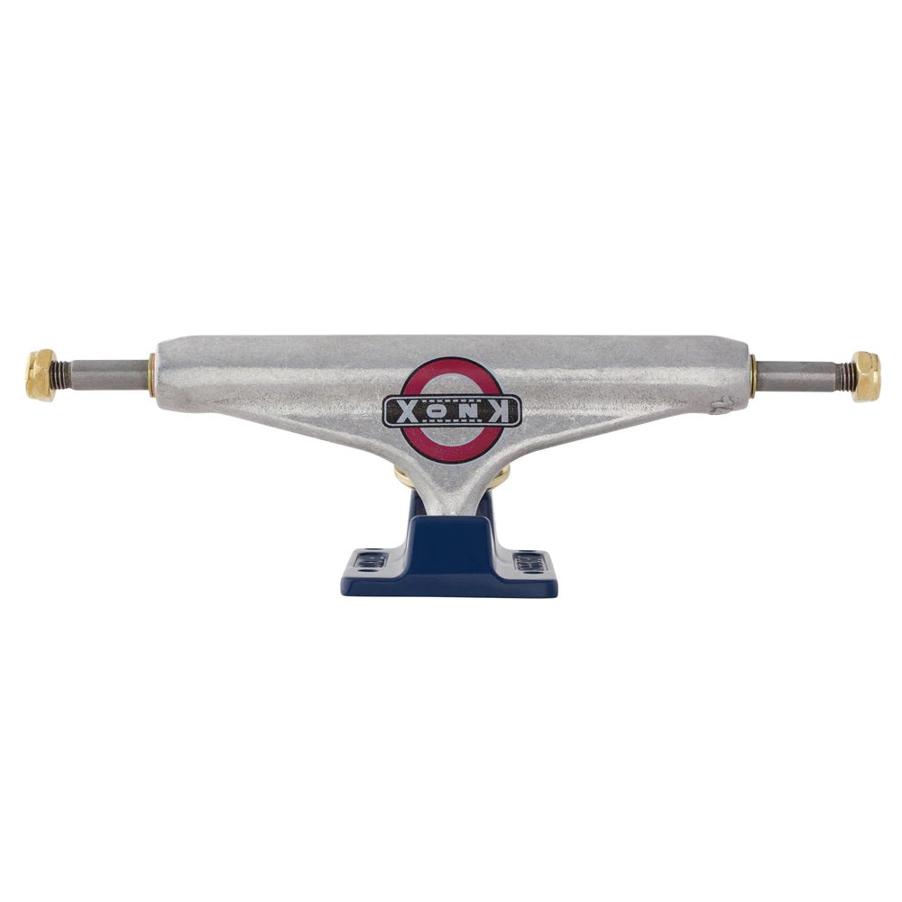 Independent Trucks 139mm Knox Stage 11 Forged Hollow Standard - Silver/Blue (Set of 2)