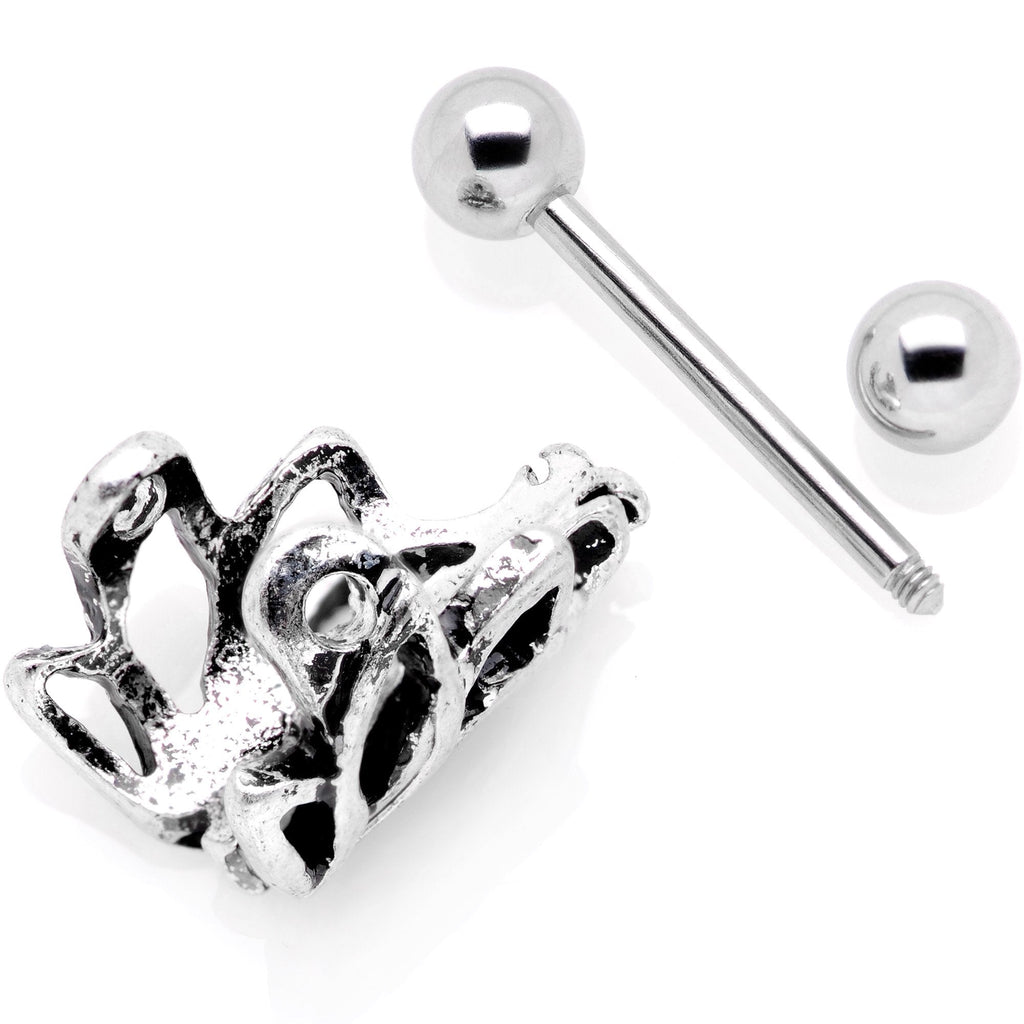 BodyCandy 16G 1/2 Green Accented Abstract Butterfly Cuff Cartilage Earring — lifestyle context