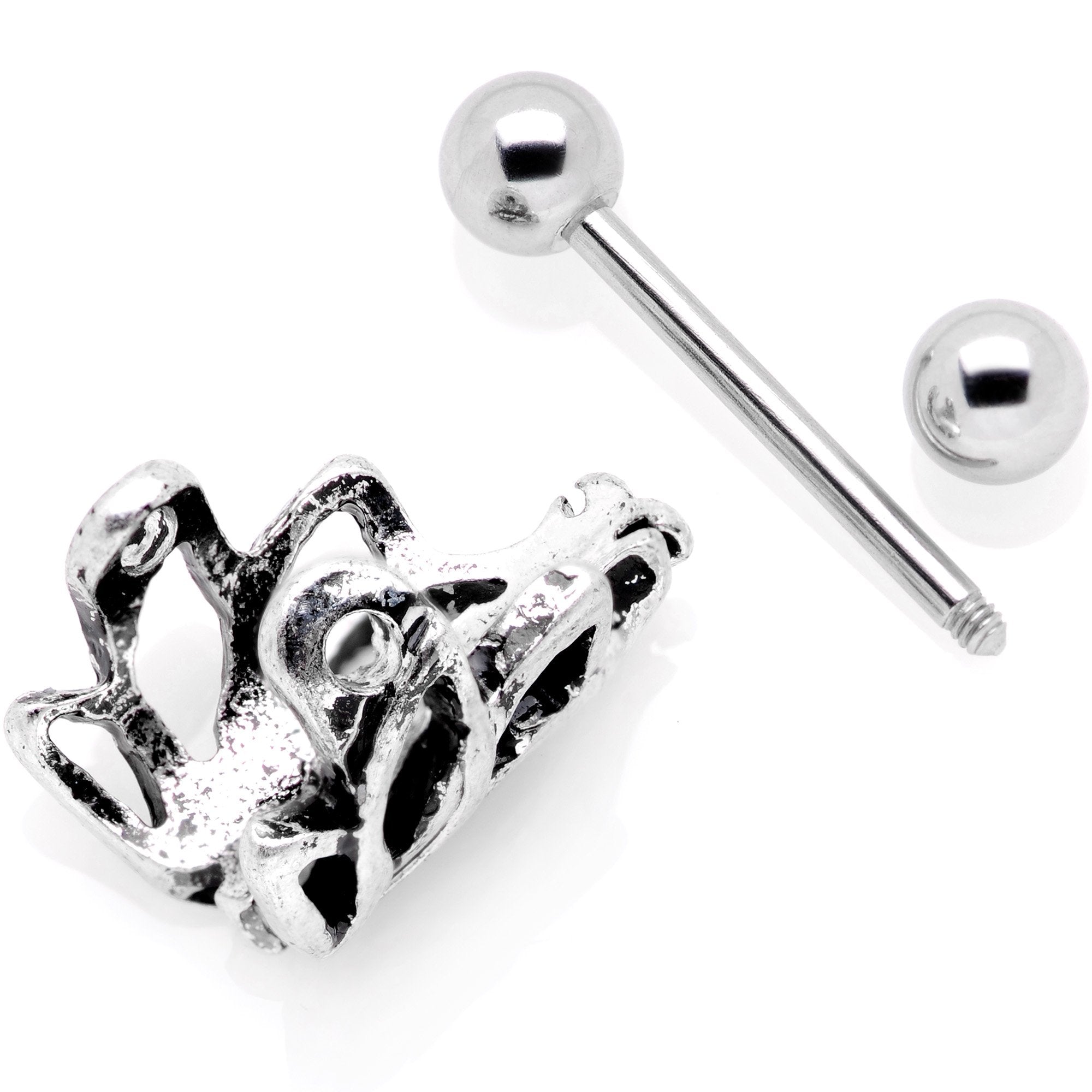 BodyCandy 16G 1/2 Green Accented Abstract Butterfly Cuff Cartilage Earring — lifestyle context
