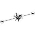 BodyCandy 14G Summer Sunshine Industrial Barbell 38mm — main product shot