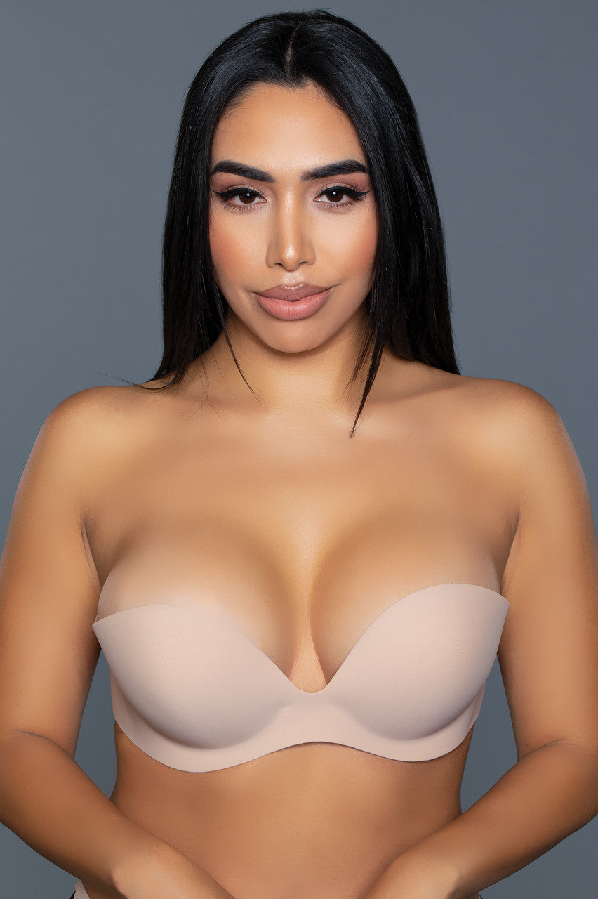 Love Spark Cove | Intimate Apparel, Pleasure Shop & Free Shipping 2305 Barely Even There Adhesive Bra — detail close-up