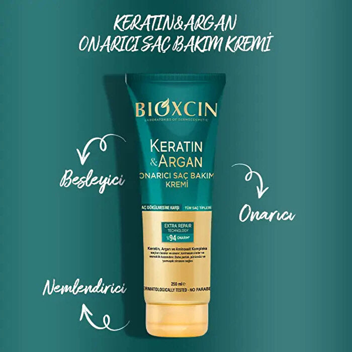 Bioxcin Keratin & Argan Repair Hair Cream