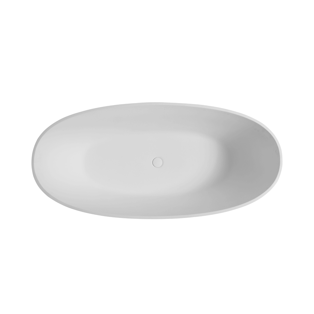 Nuvia Virella 65-Inch Luxury Freestanding Soaking Bathtub With Overflow And Pop-Up Drain (SAK69451) – SAKSBY WHOLESALE, view 