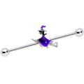 BodyCandy 14G Halloween Way of the Witch Barbell Industrial 38mm — main product shot