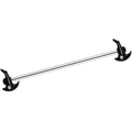 BodyCandy 14G Clear Gem Black Halloween Witch Hat Industrial Barbell 38mm — main product shot