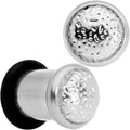 BodyCandy Hammered Finish Single Flare Plug Set 6mm to 16mm Sizes — packaging or label