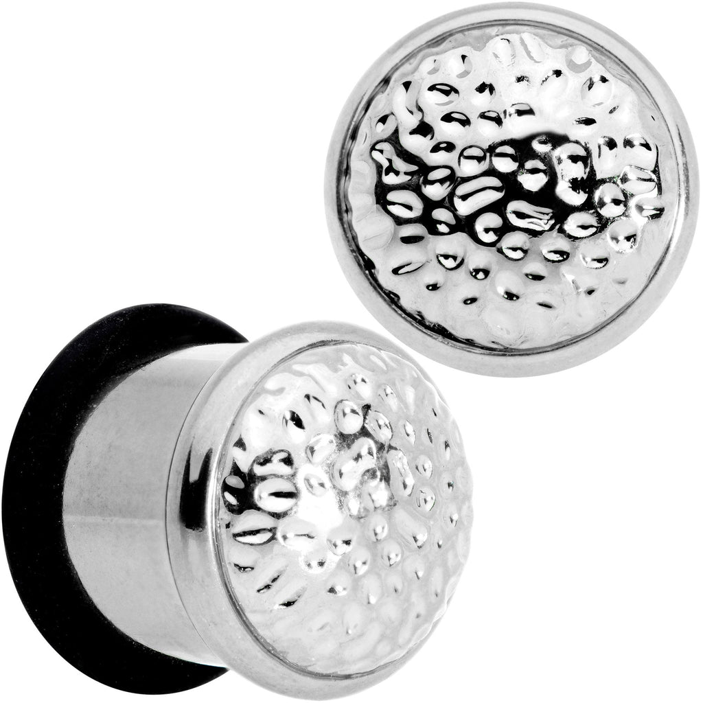 BodyCandy Hammered Finish Single Flare Plug Set 6mm to 16mm Sizes — color variant
