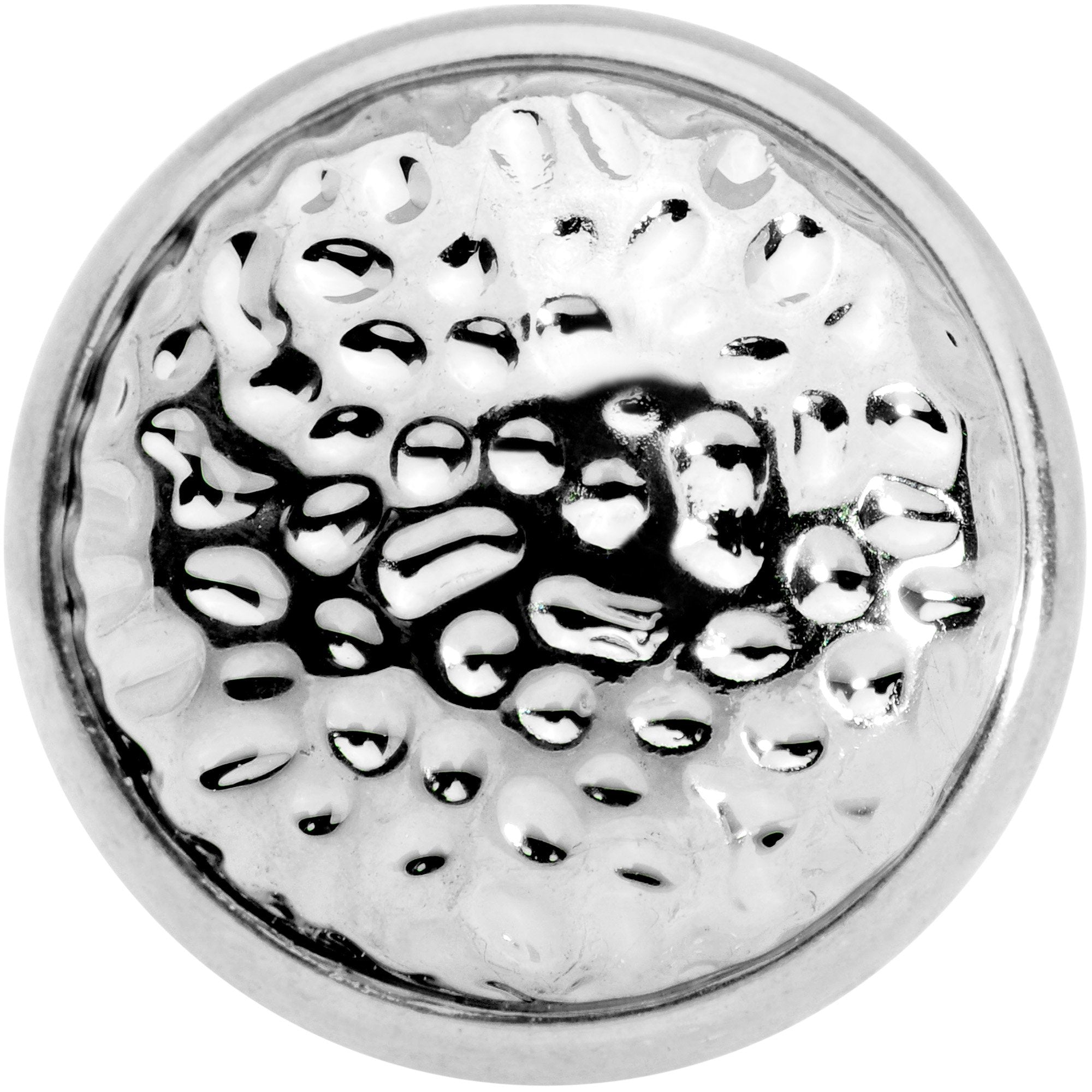 BodyCandy Hammered Finish Single Flare Plug Set 6mm to 16mm Sizes — lifestyle context