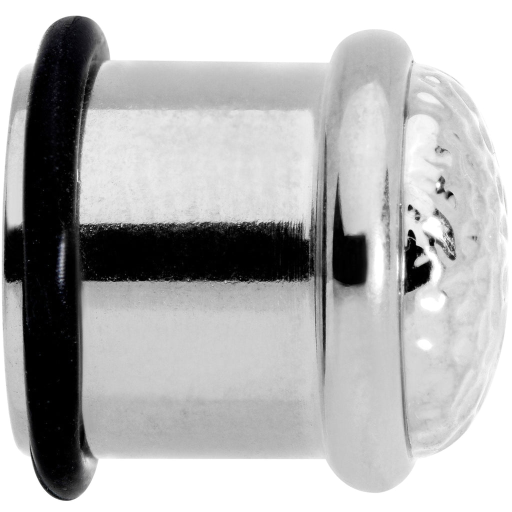 BodyCandy Hammered Finish Single Flare Plug Set 6mm to 16mm Sizes — branding close-up