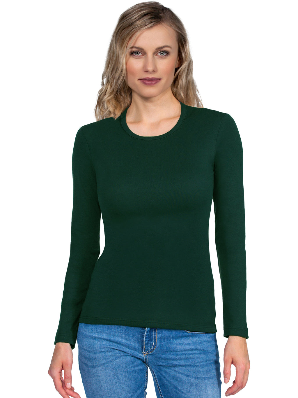 tittimitti BASIC COTTON Free Spirit Premium Quality 100% Brushed Cotton/Fleece Long Sleeved Made in Italy — alternative angle