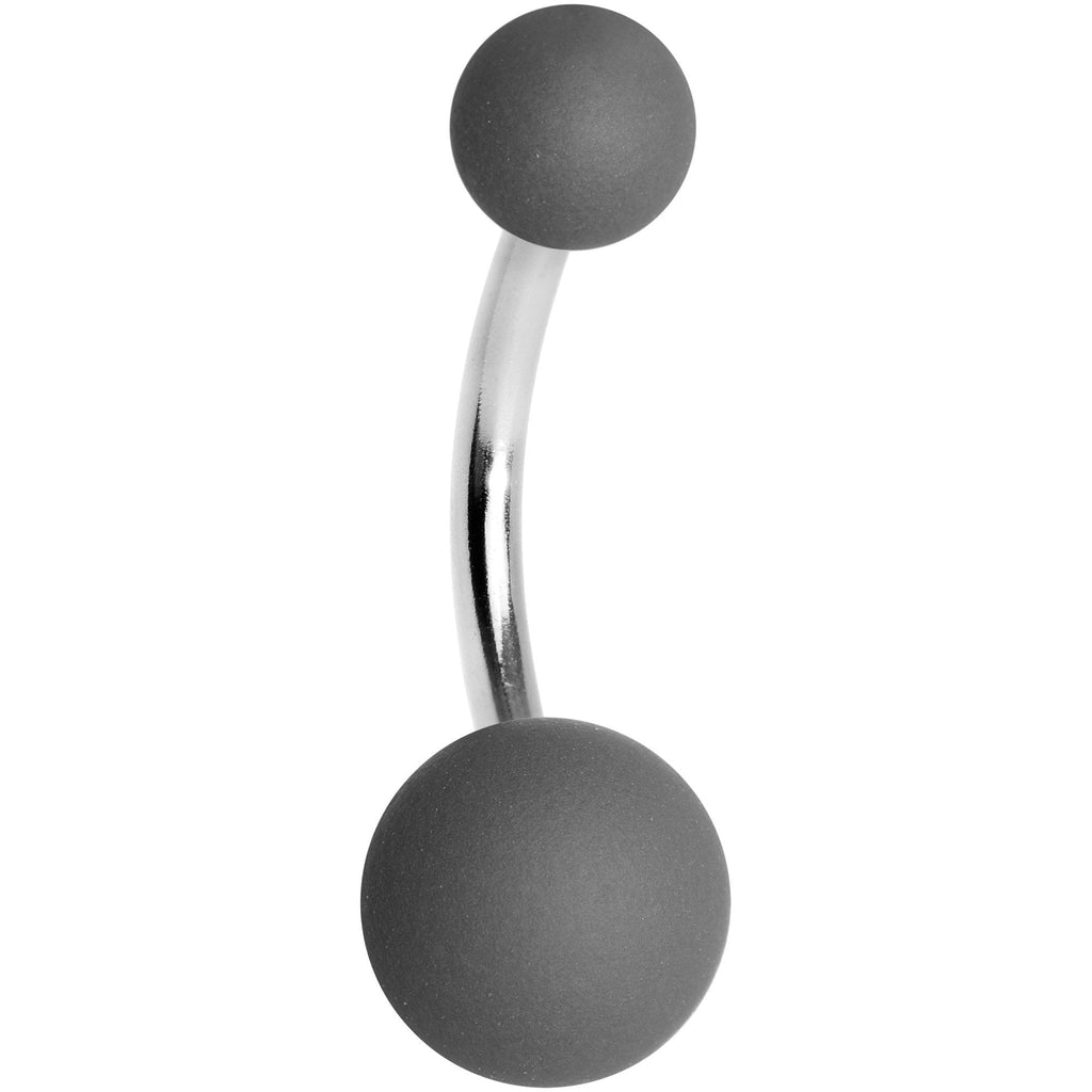 BodyCandy Got The Blues Belly Ring Set of 4 — branding close-up