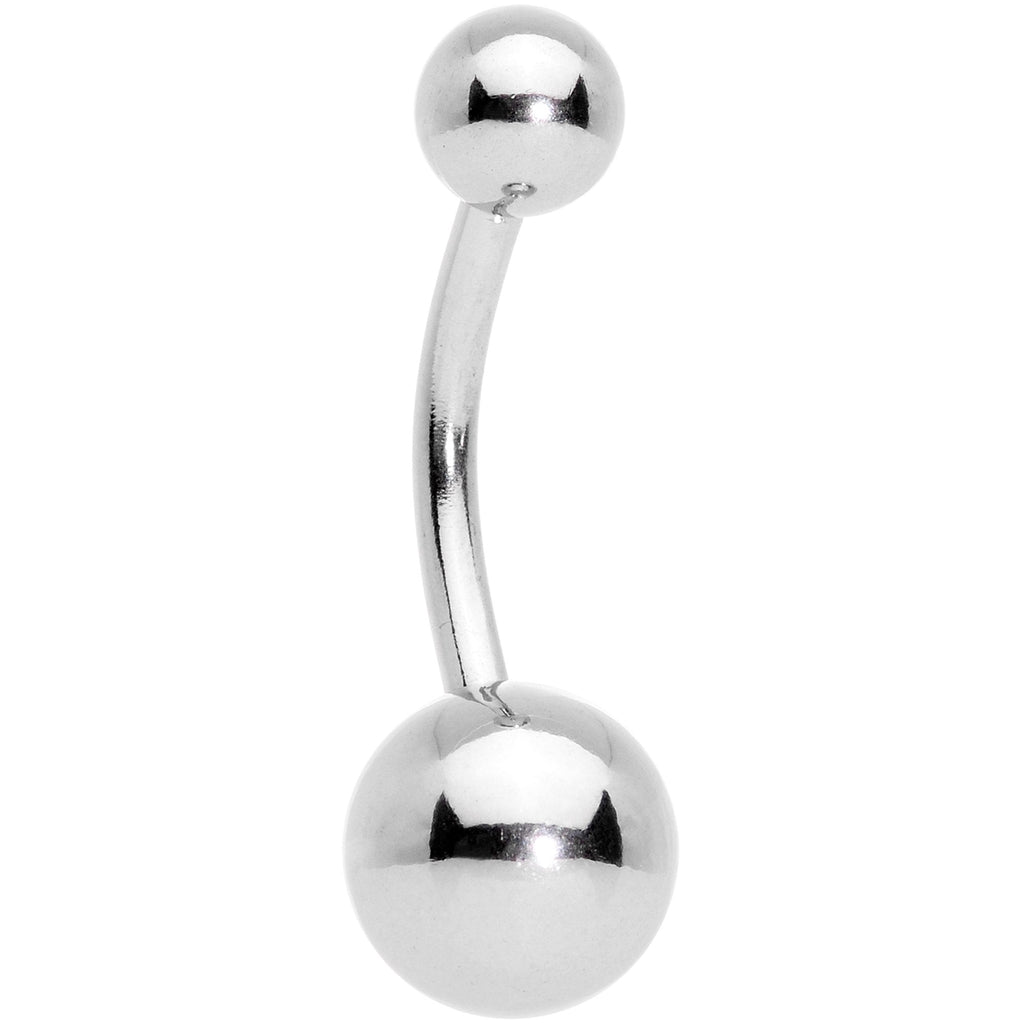 BodyCandy Clear Gem Gold Tone Winter Snowflake Belly Ring Set of 4 — alternate view