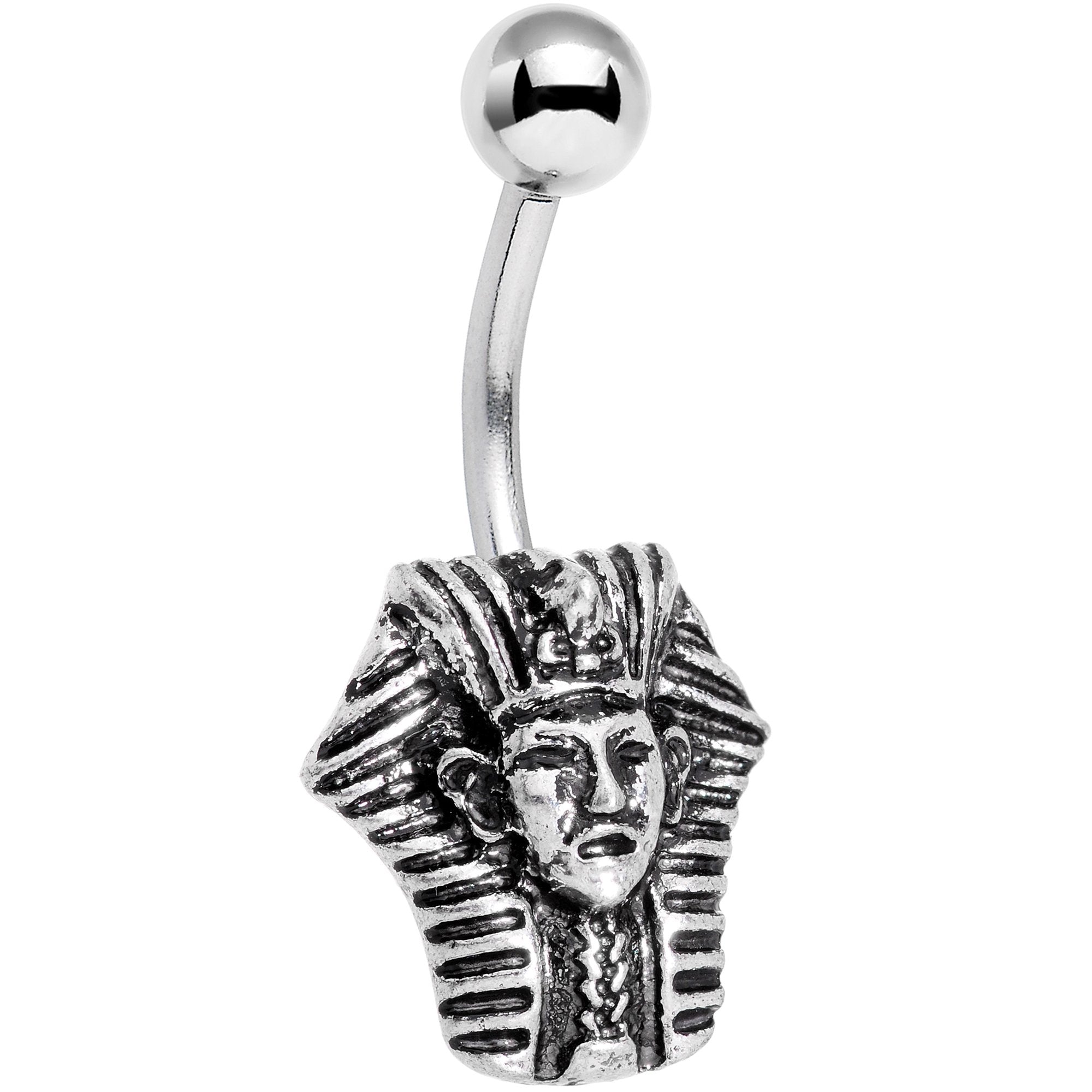 BodyCandy Solemn Mighty Egyptian Pharaoh Belly Ring — main product shot