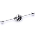 BodyCandy 14G Whimsical Round Elephant Industrial Barbell 38mm — main product shot