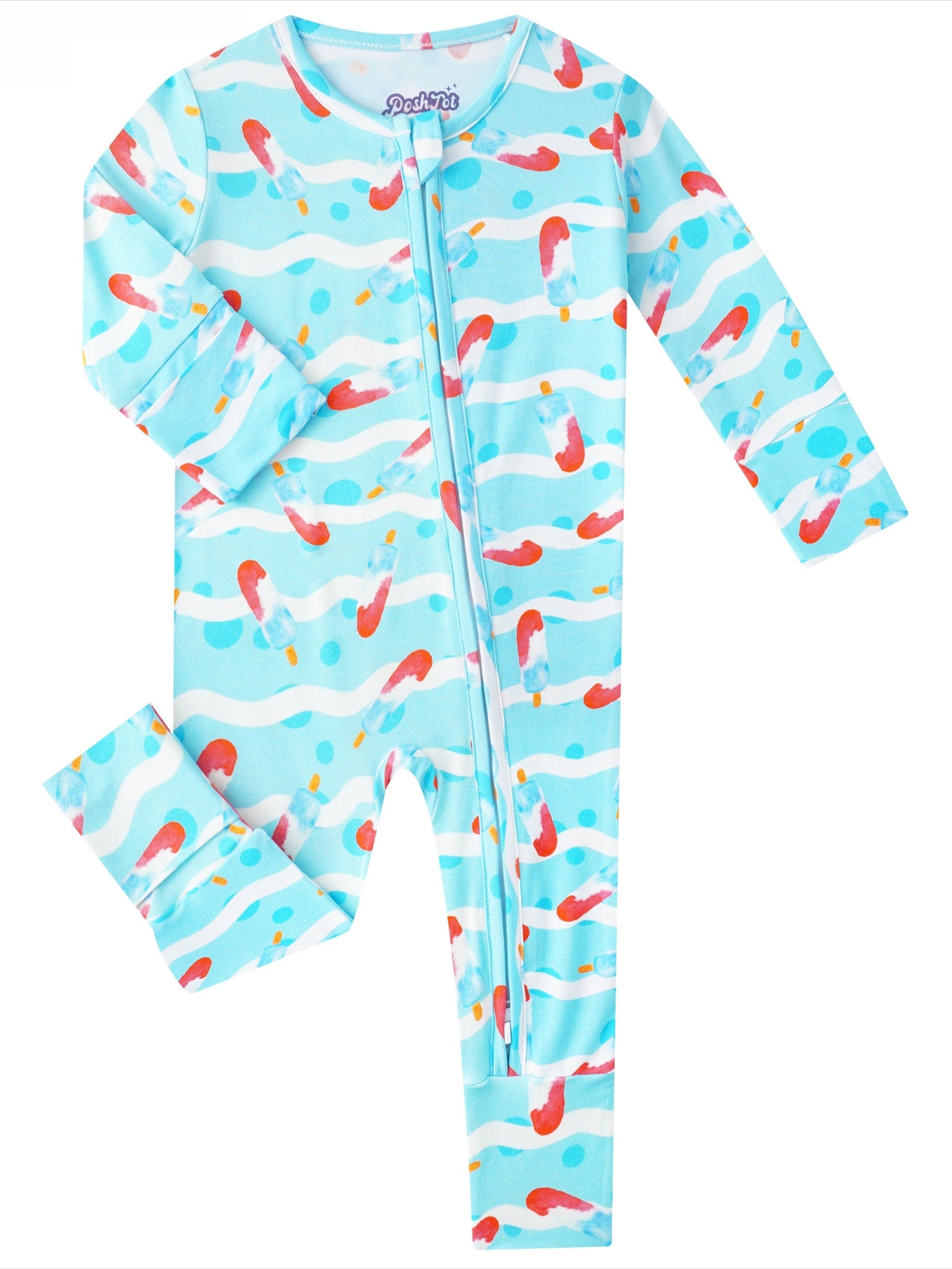 Posh TOT Falling Leaves Bamboo Shorty Romper  CINCO DE MAYO PROMO - FINAL SALE — Charlie's Project Kids bamboo clothing