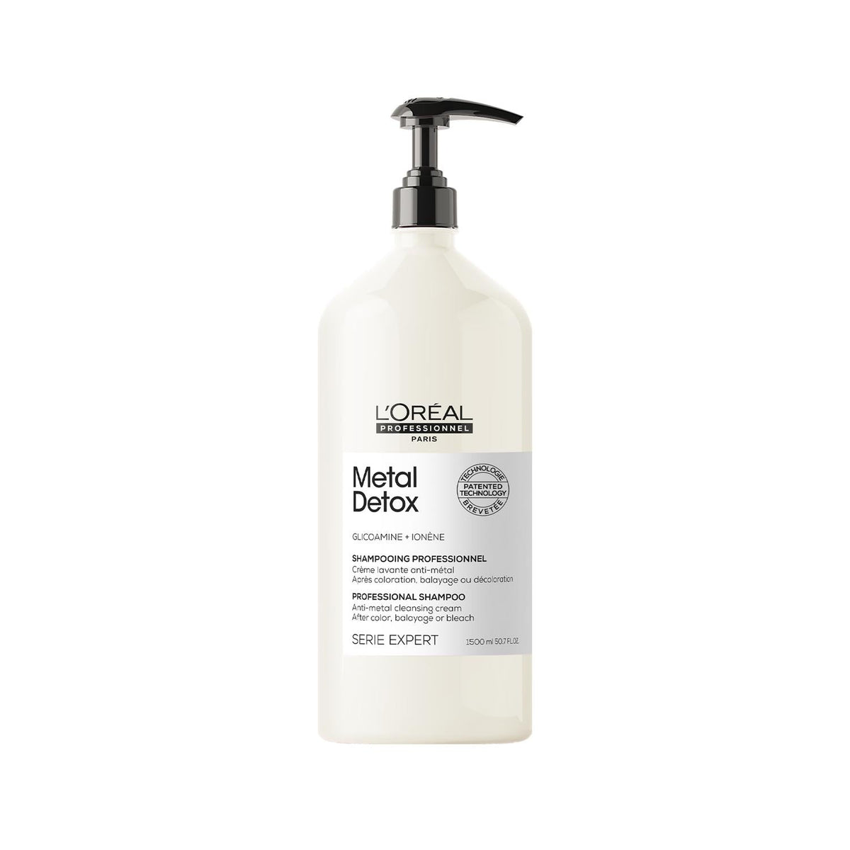 Loreal Professionnel Paris Metal Detox Shampoo - Anti-Metal Properties for Colored & Chemically Treated Hair, 1500ml Professi