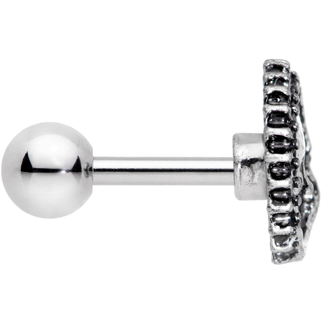 BodyCandy 16G 1/4 Celestial Embrace Cartilage Tragus Earring — lifestyle context
