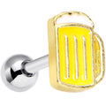 BodyCandy 16G 1/4 St Patricks Day Frosty Mug Beer Cartilage Tragus Earring — main product shot