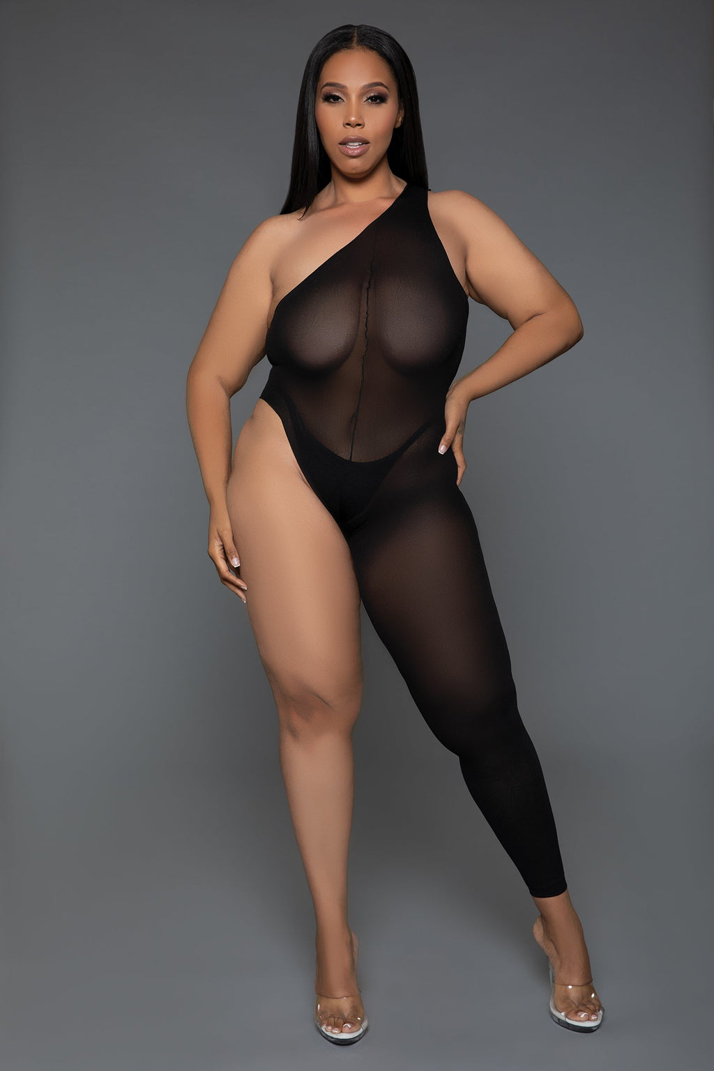 Love Spark Cove | Intimate Apparel, Pleasure Shop & Free Shipping 2360 Tell Me You're Mine Bodystocking — back view