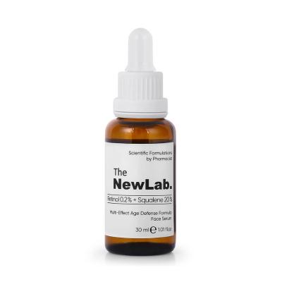 The NewLab Anti-Aging Face Serum: Retinol, Squalene, Jojoba Oil - Wrinkle Reduction, Deep Moisturization, Vegan, Cruelty-Free - 30ml