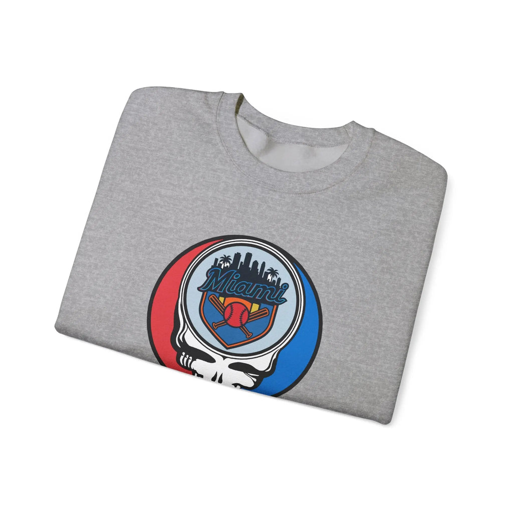 Miami Baseball Original StealieCrewneck Sweatshirt