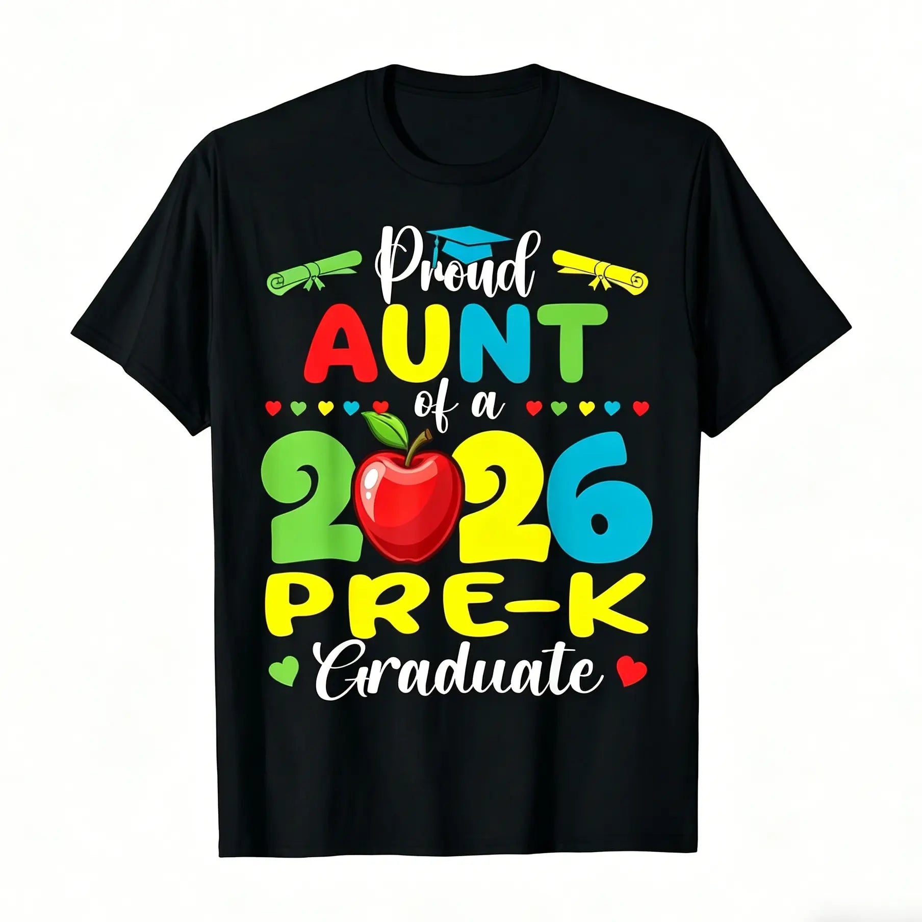 "Proud Mommy of 2026 Pre-K Graduate" T-Shirt – Cute School Milestone Graphic Tee