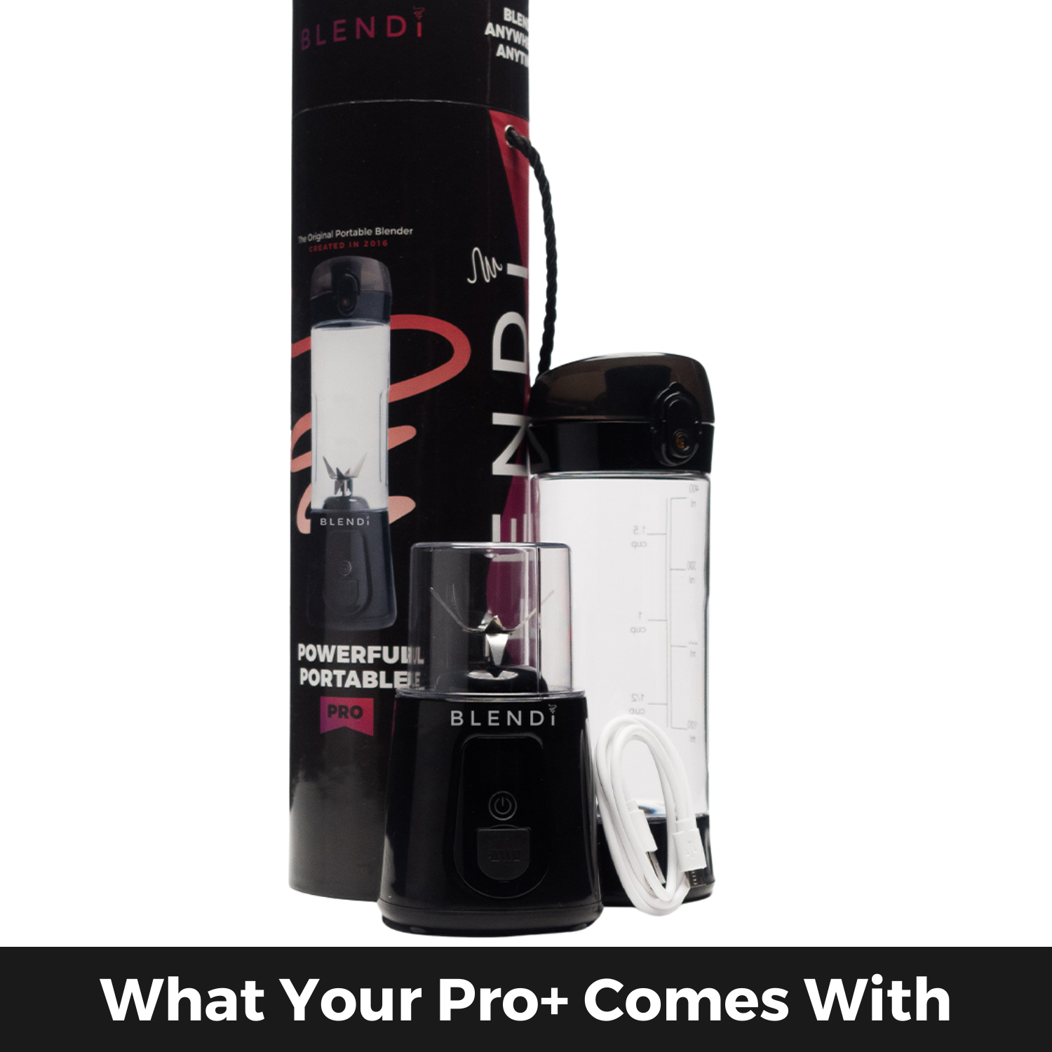 Pro+ Ice Crushing Portable Blender (17oz) – BLENDi, view 5
