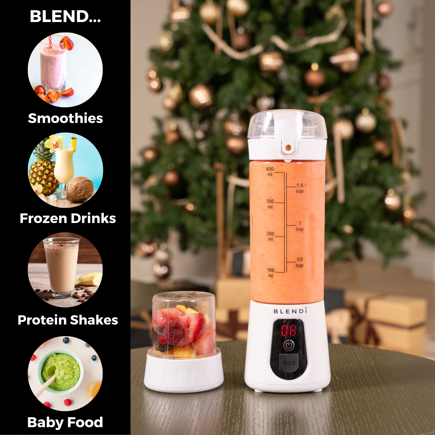 USA Pro+ Ice Crushing Portable Blender – BLENDi, view 17