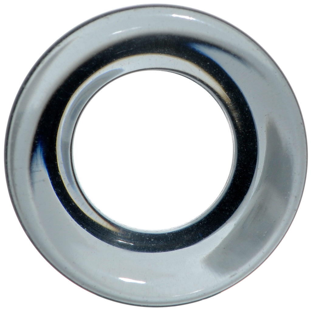 BodyCandy Translucent Black Glass Tunnel Plug Set 2G to 1 Inch — in-use photo
