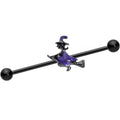 BodyCandy 14G Blue Black Spooky Halloween Witch Industrial Barbell 38mm — main product shot