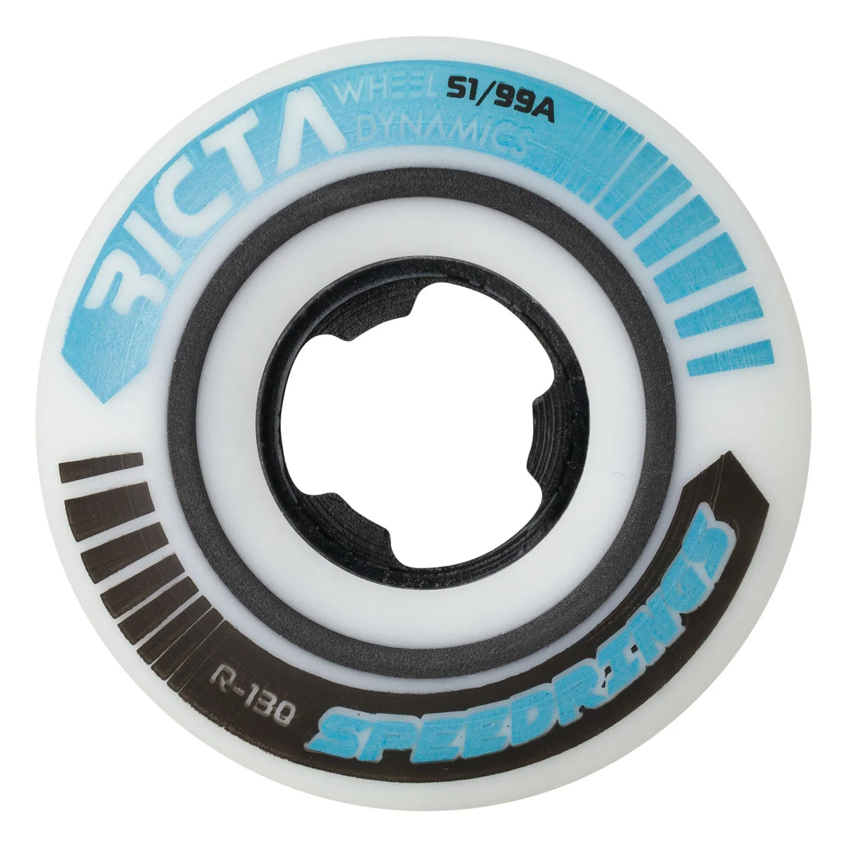 Ricta Speedrings Slim Wheels 51mm 99a - Blue (Set) by Skates USA