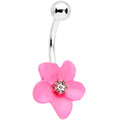 BodyCandy Spring Blossom Pretty Pink Flower Belly Ring — main product shot