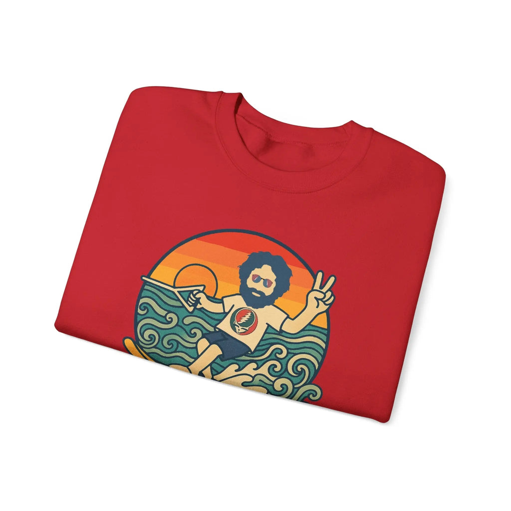Waterskiin' Jerry Life is Dead Crewneck