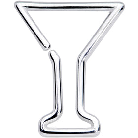 16G 5/16 Bottoms Up Wineglass Erlenmeyer Flask Closure Ring