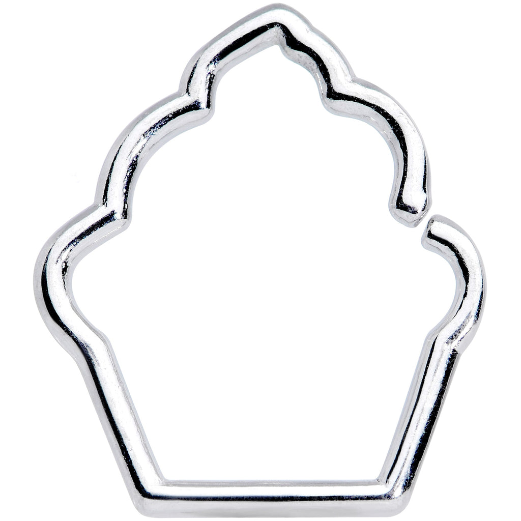 BodyCandy 16G 5/16 Baked Treats Cupcake Closure Ring — main product shot