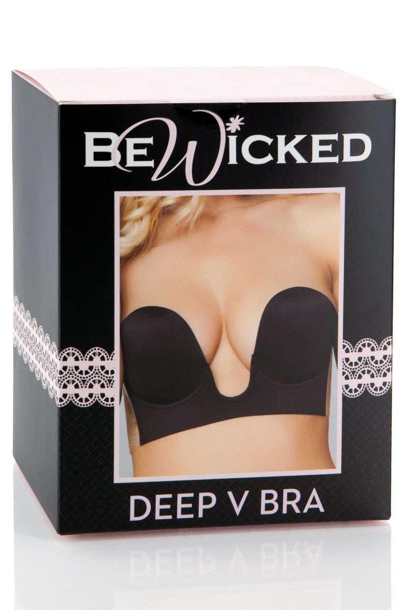 Love Spark Cove | Intimate Apparel, Pleasure Shop & Free Shipping BWXB093 Deep V Bra — alternative angle
