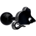 BodyCandy 16G 1/4 Black Mouse Cartilage Tragus Earring — main product shot