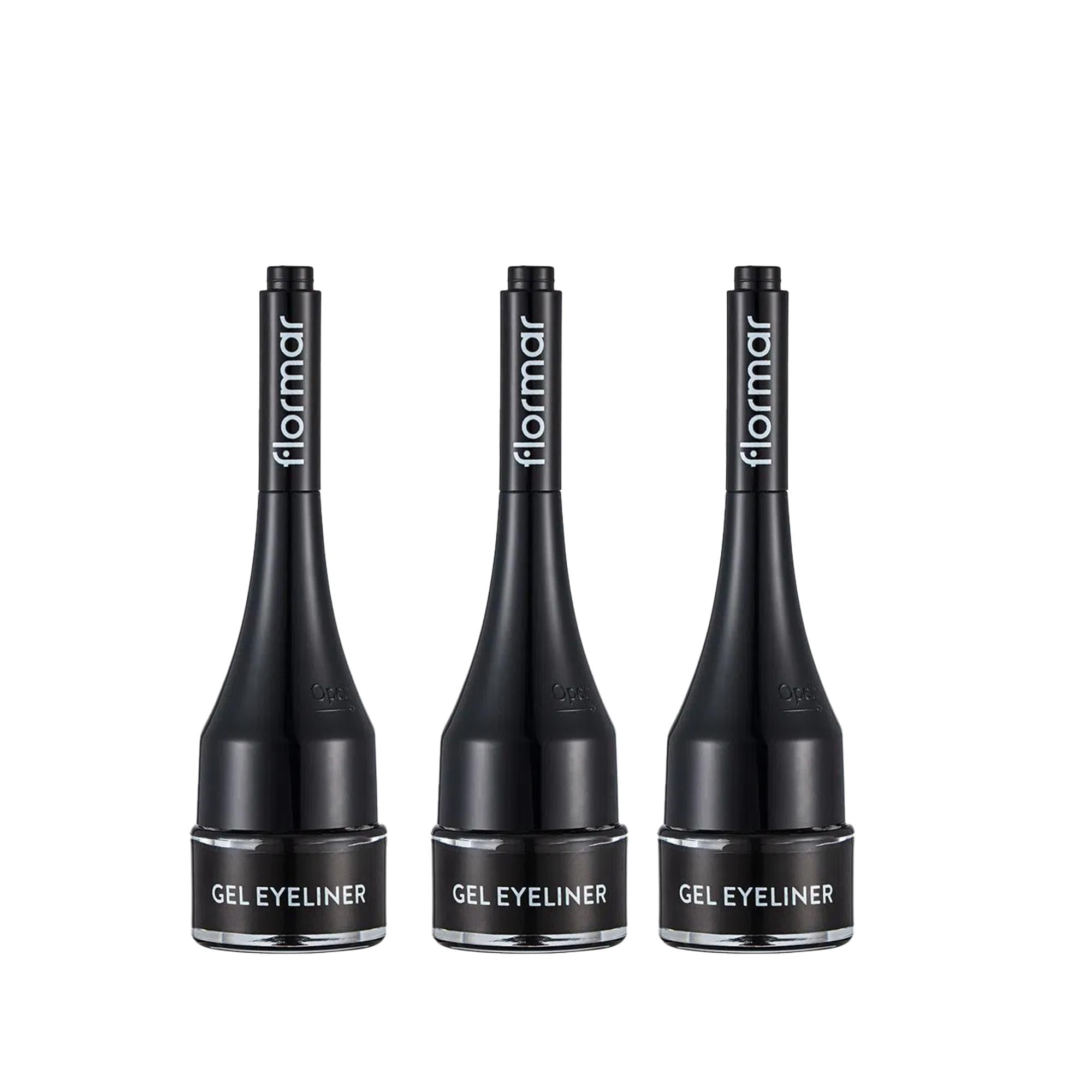 Flormar Gel Eyeliner - Precise, Long-Lasting Eye Liner with Smooth Gel Formula - 2.2g