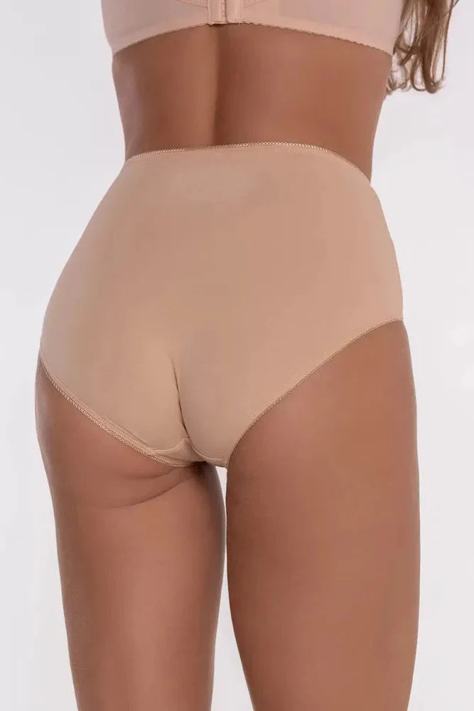 TheRanok.com Cotton Panties Milavitsa 265410 - High-Waisted Slip — detail close-up
