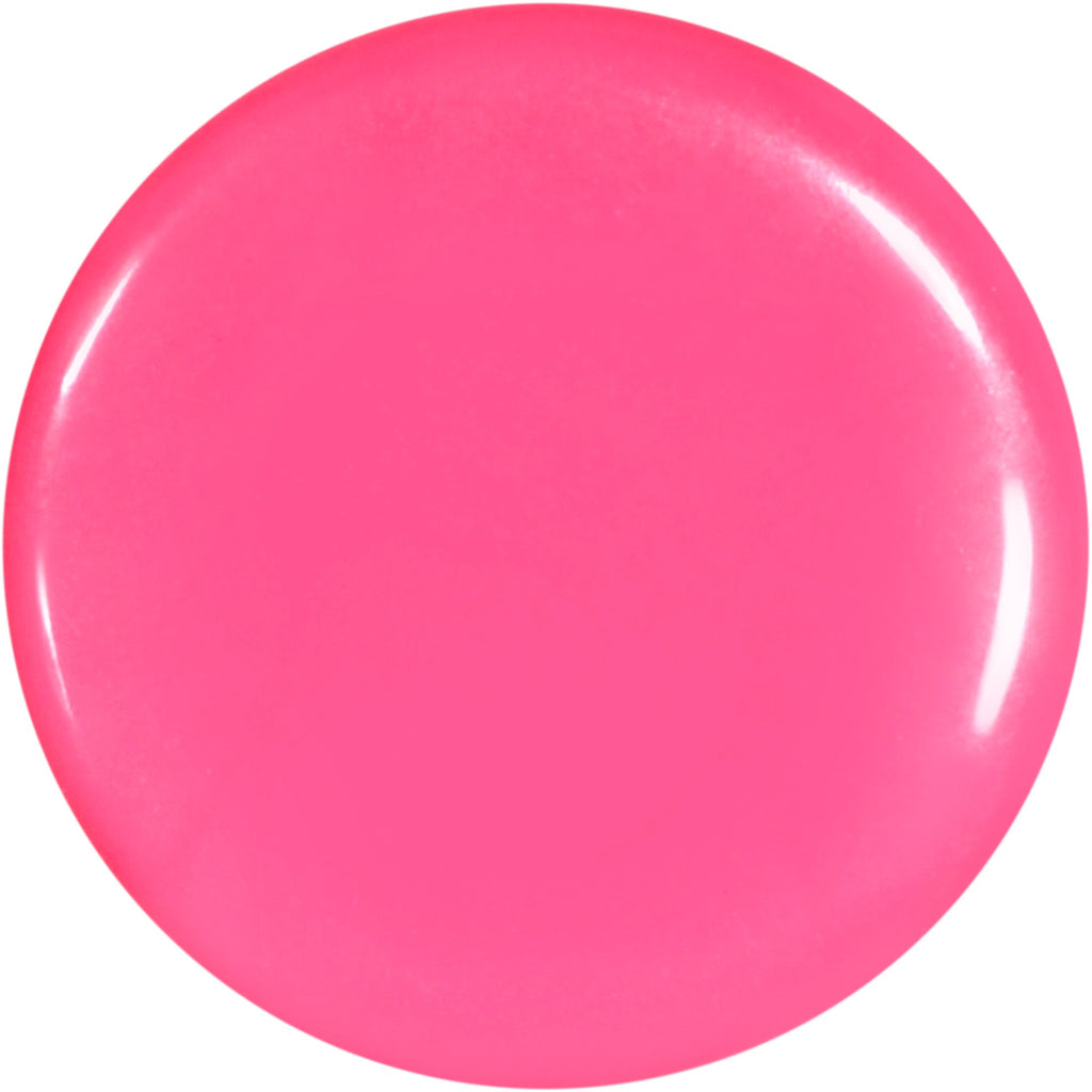 BodyCandy Hot Pink Acrylic Saddle Plug Set 8G to 00G — side view