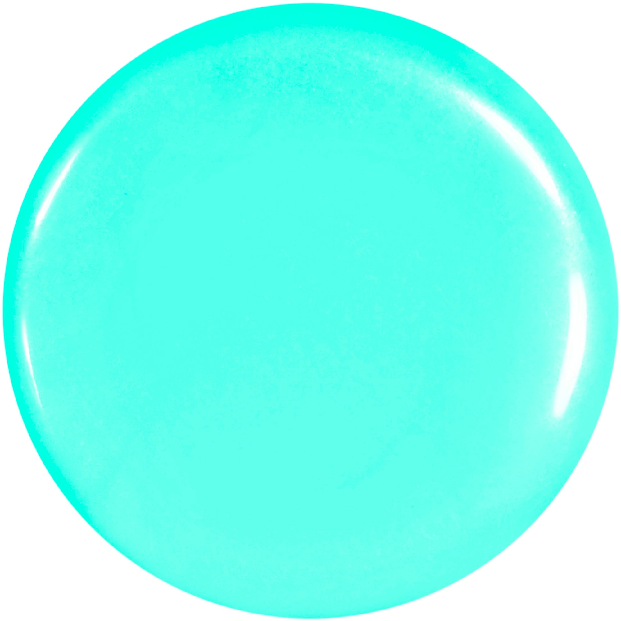 BodyCandy Aqua Acrylic Saddle Plug Set 8G to 00G — side view