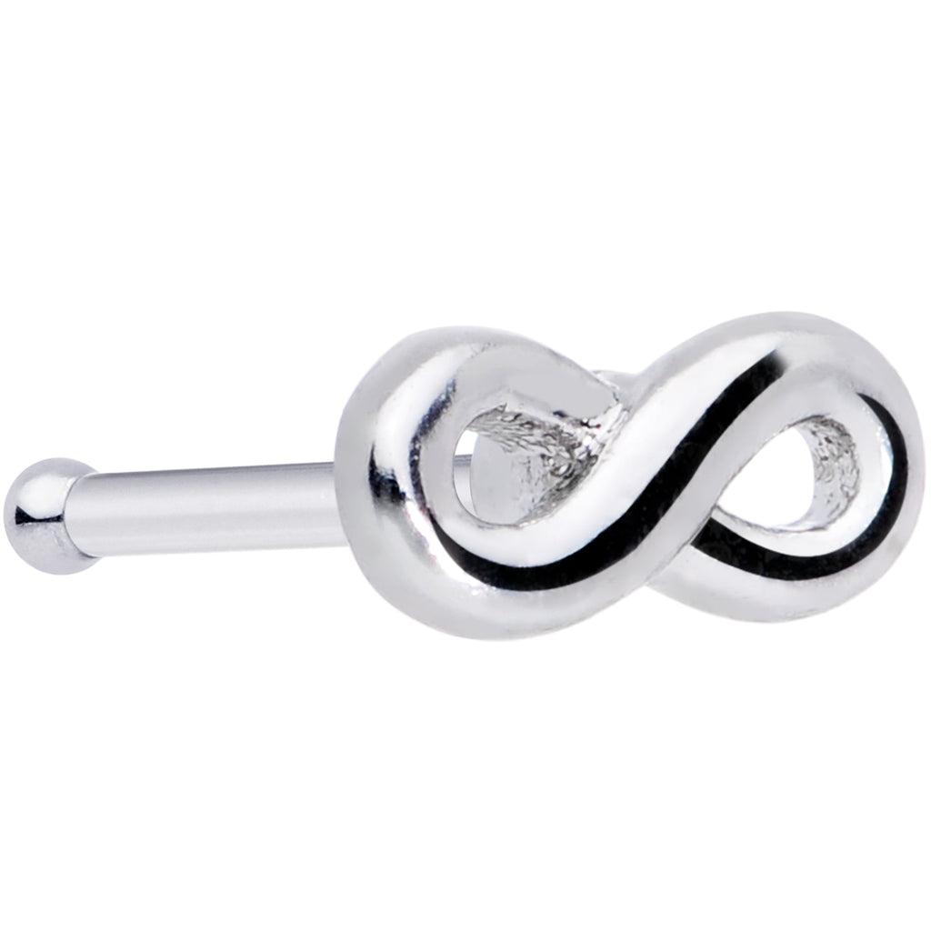 BodyCandy 20G 5/16 Infinity Symbol Nose Bone — main product shot