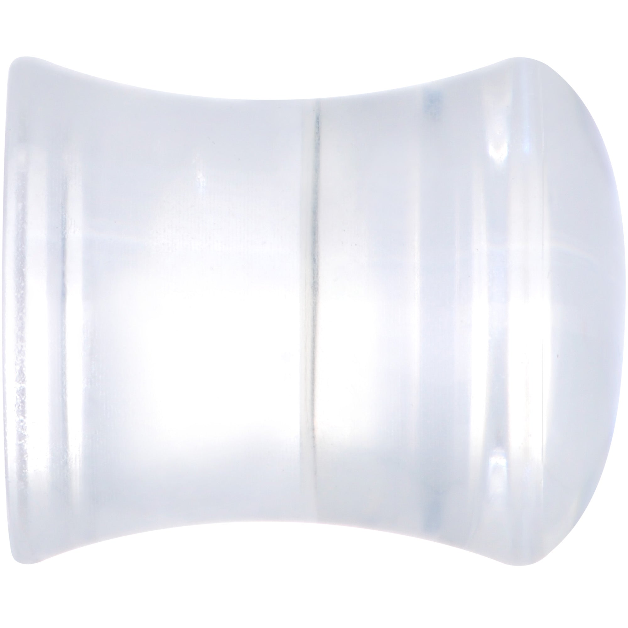 BodyCandy Clear Blue Acrylic Dragons Eye Saddle Plug Set — lifestyle context