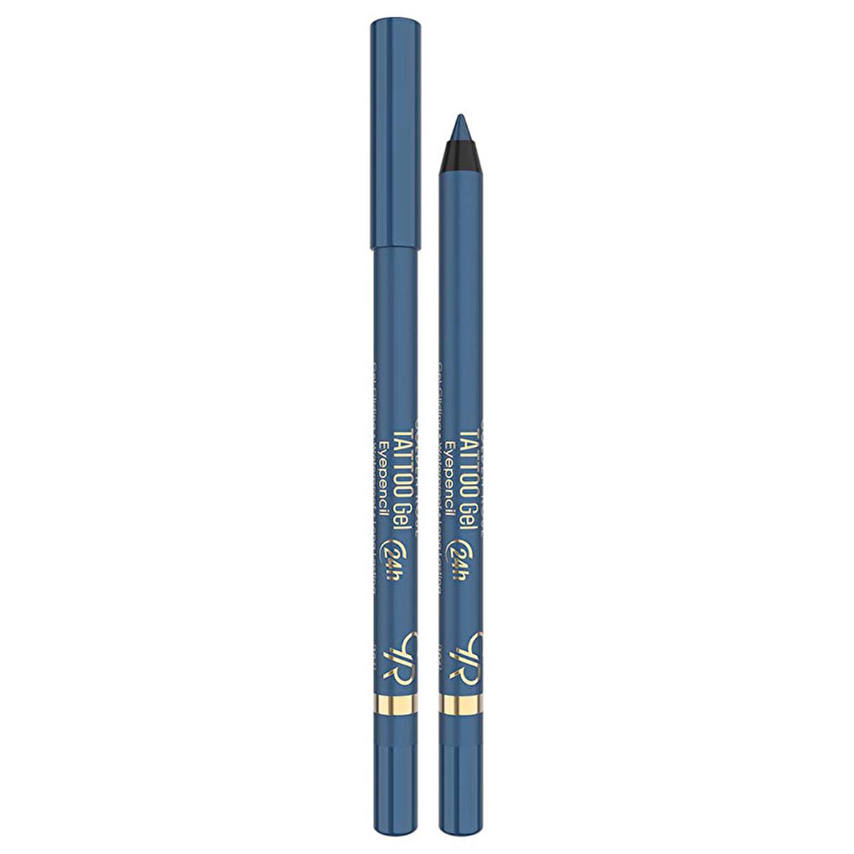 Golden Rose Long-Lasting Tattoo Gel Eye Pencil No:106 - 24 Hour Wear, Vegan, Waterproof Gel Eye Makeup
