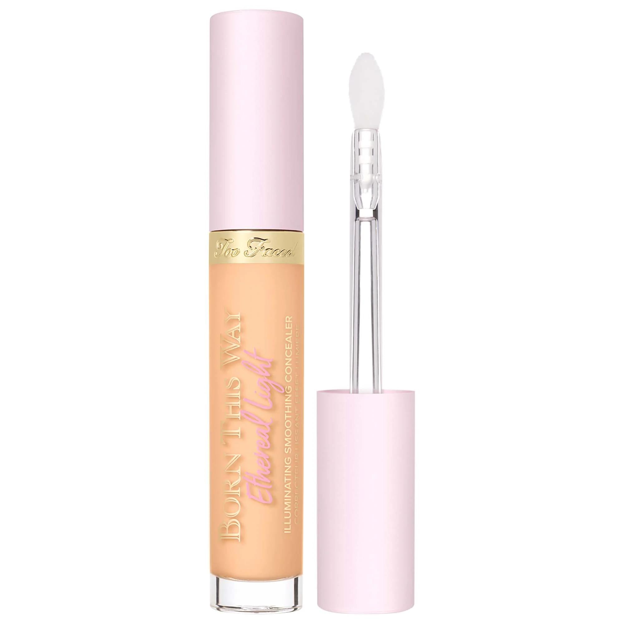 Too Faced Born This Way Ethereal Light Concealer - Long-Lasting, Hydrating, Natural Finish Under Eye Concealer for Flawless Coverage