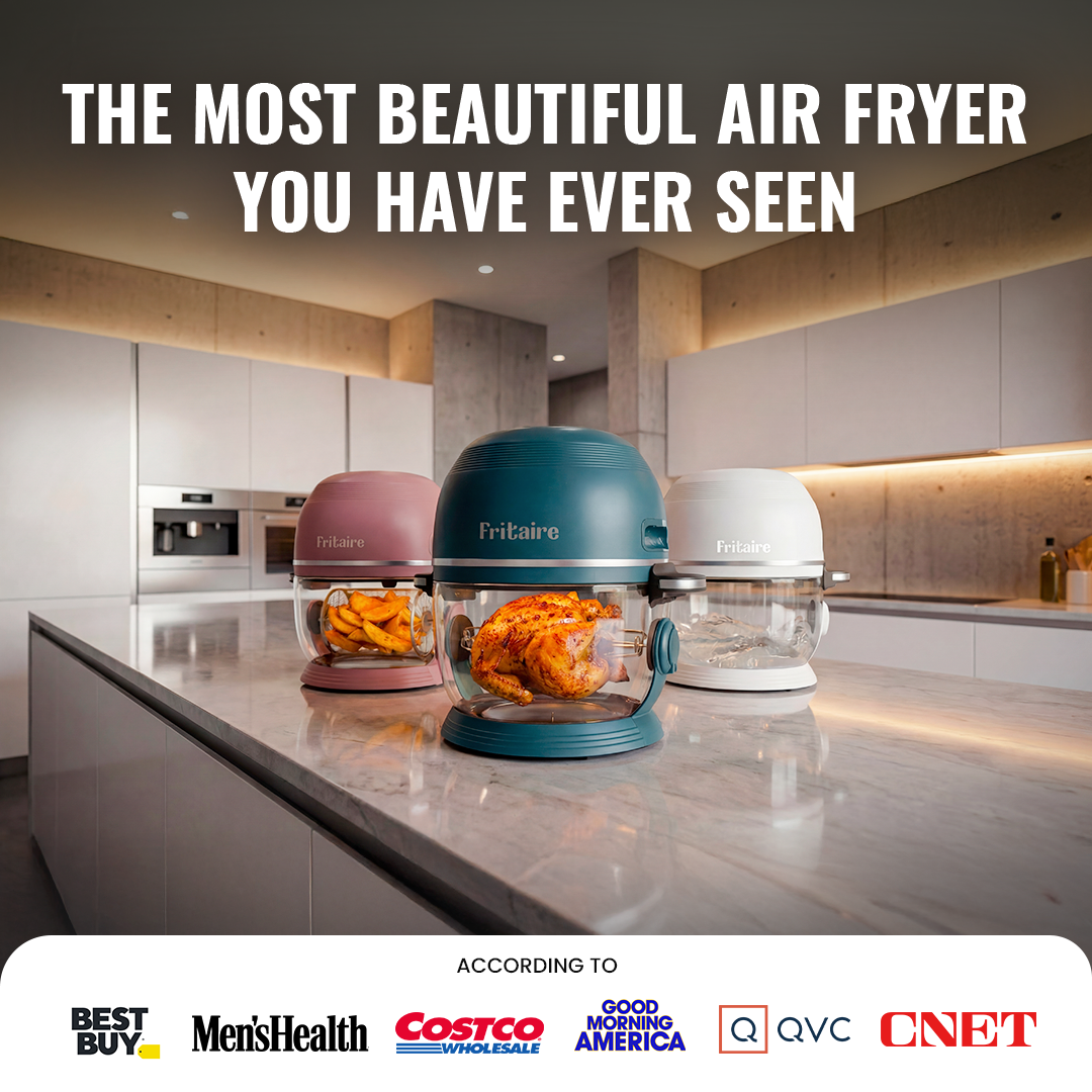 Self-Cleaning Air Fryer™ & Non-Toxic Air Fryer™ - Orange – Fritaire, view 9