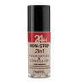 Pastel Profashion 2N1 Liquid Foundation and Concealer - Long-Lasting, Cruelty-Free Makeup