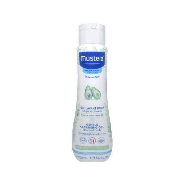 Mustela Gentle Cleansing Newborn Baby Shampoo 200ml - Hypoallergenic, Dermatologically Tested, Gentle Cleansing for Sensitive Skin